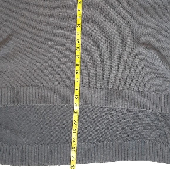Soft Surroundings Gray Tunic Cotton/Cashmere blend. Size S/M - Picture 8 of 9